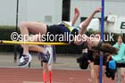 Under-15 girls high jump, Northern Under-15 and under-17 Championships, Wigan. Photo: David T. Hewitson/Sports for All Pics